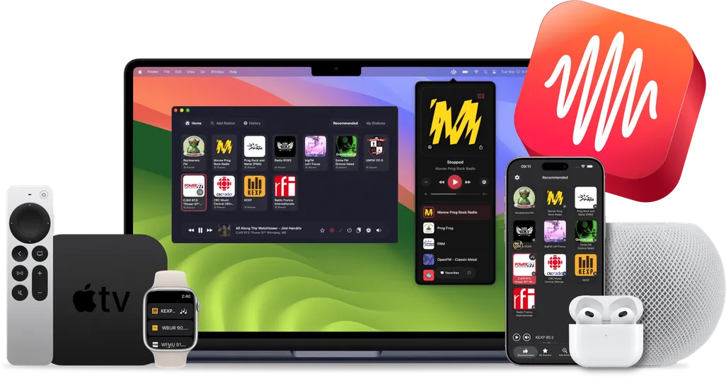 Eter on Apple and Android devices
