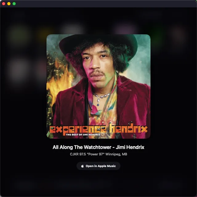 Artwork preview in Eter for Mac