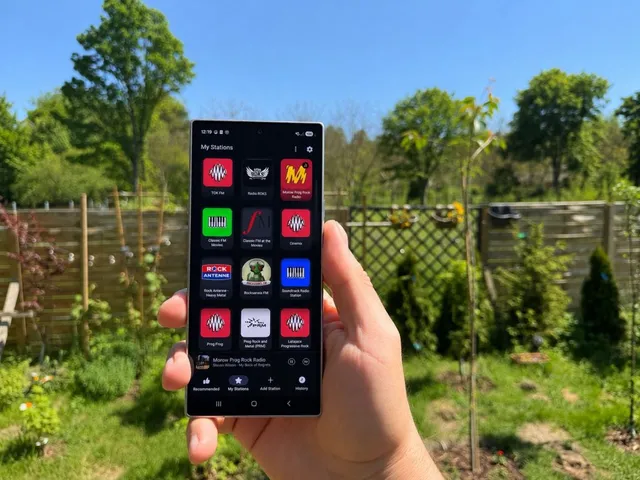 Station search in Eter for Android