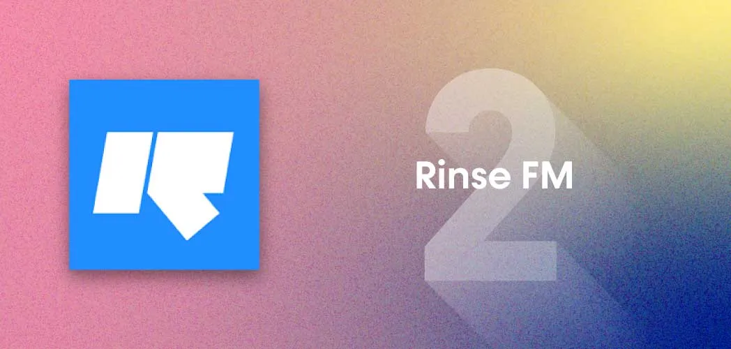 An image depicting the artwork for Rinse FM radio station