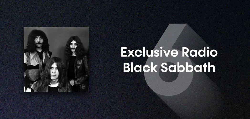 An image depicting the artwork for Exclusive Radio Black Sabbath radio station