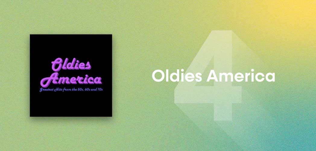An image depicting the artwork for Oldies America radio station