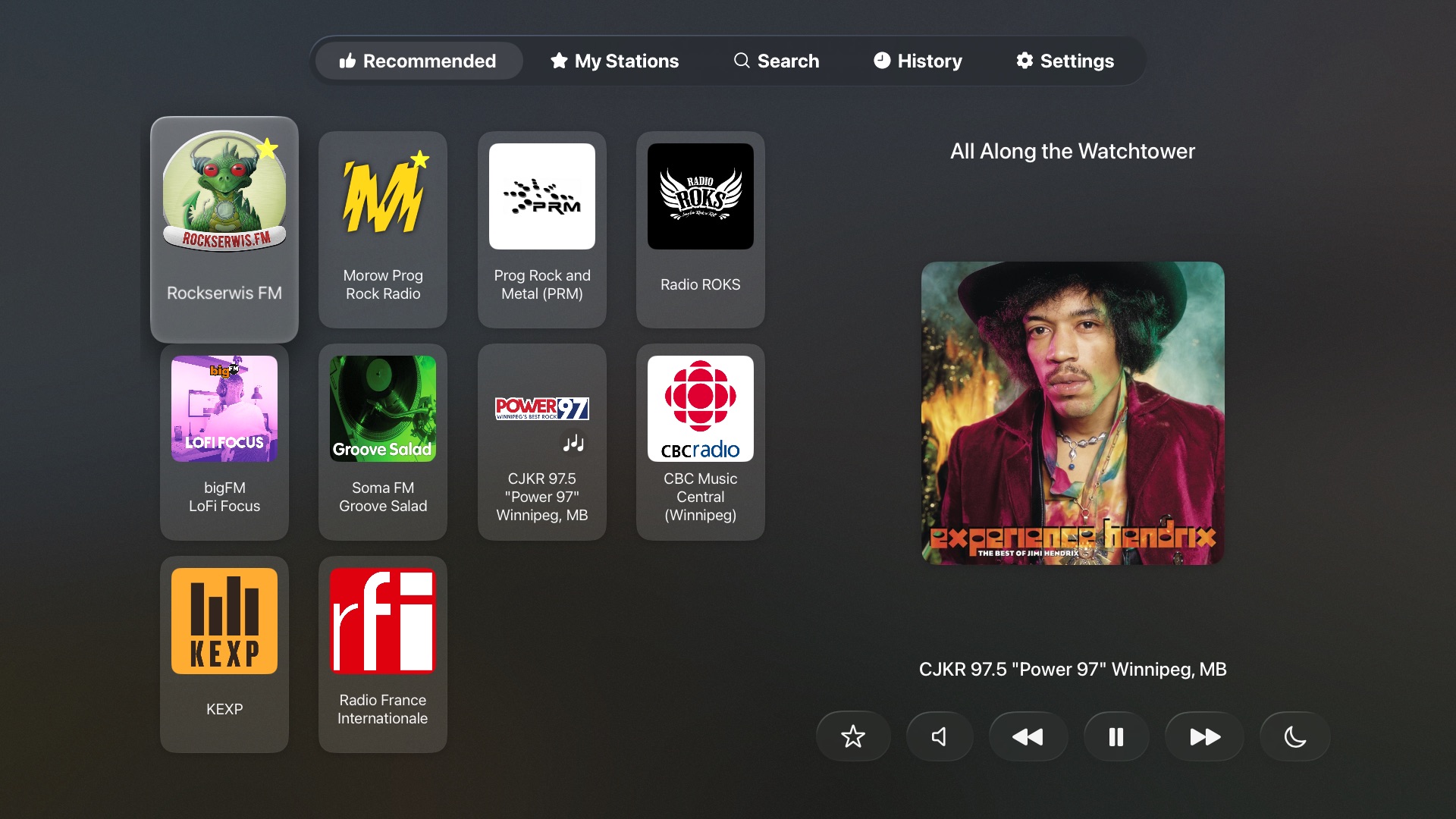 en-US_03_Recommended Eter tvOS screenshot